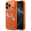 Karl Lagerfeld IML Choupette Sketch Logo MagSafe Apple iPhone 17 Pro hátlapvédő tok narancssárga (KLHMP17L5HKSCAO)