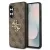 Guess PU 4G Metal Logo Samsung S948 Galaxy S26 Ultra hátlapvédő tok barna (GUHCS26L4GMGBR)