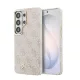 Guess PU 4G Metal Logo Samsung S942 Galaxy S26 hátlapvédő tok pink (GUHCS26S4GMGPI)