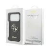 Guess PU Fixed Glitter Apple iPhone 18 Pro Max hátlapvédő tok fekete (GUHCP18XHG4SGK)