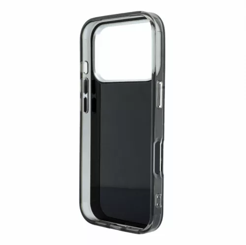 Karl Lagerfeld IML Rhinestones Allover Apple iPhone 18 Pro MagSafe hátlapvédő tok fekete (KLHCP18L6HCRDKLK)