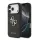 Guess Apple iPhone 18 Pro PU 4G Metal Logo hátlapvédő tok fekete (GUHCP18L4GMGGR)