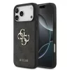 Guess PU 4G Metal Logo Apple iPhone 18 Pro Max hátlapvédő tok fekete (GUHCP18X4GMGGR)