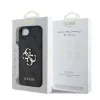 Guess PU 4G Metal Logo Apple iPhone 18 Pro Max hátlapvédő tok fekete (GUHCP18X4GMGGR)
