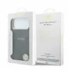 Guess PU Leather Embossed MagSafe Apple iPhone 18 Pro hátlapvédő tok fekete (GUHMP18LP4MSEGCK)