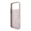 Guess PU Leather Embossed MagSafe Apple iPhone 18 Pro Max hátlapvédő tok, pink (GUHMP18XP4MSEGCP)