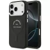 Karl Lagerfeld Embossed Open Ring RSG Logo Magsafe Apple iPhone 17 Pro / 18 Pro hátlapvédő tok fekete (KLHMP18LPSKRSGEK)