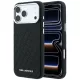 Karl Lagerfeld Grained Allover Logo Apple iPhone 18 Pro MagSafe hátlapvédő tok fekete (KLHMP18LPSKLFOFK)
