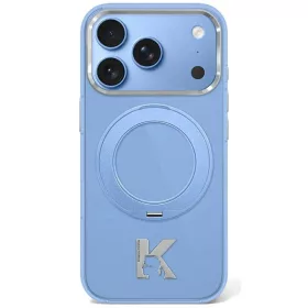   Karl Lagerfeld  IML Ring Stand 360 Kameo MagSafe Apple iPhone 18 Pro hátlapvédő tok kék (KLHMP18L6HRSMKMB)