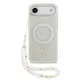 Guess IML FLOWERS MagSafe Apple iPhone 18 Pro Max hátlapvédő tok fehér (GUHMP18XHCPOFPH)