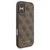 Guess PU 4G Classic Logo Apple iPhone 18 Pro hátlapvédő tok barna (GUHCP18LG4GFBR)