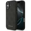 Guess PU 4G Classic Logo Apple iPhone 18 Pro hátlapvédő tok fekete (GUHCP18LG4GFGR)