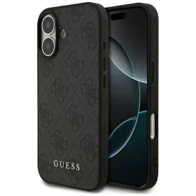   Guess PU 4G Classic Logo Apple iPhone 18 Pro Max hátlapvédő tok fekete (GUHCP18XG4GFGR)
