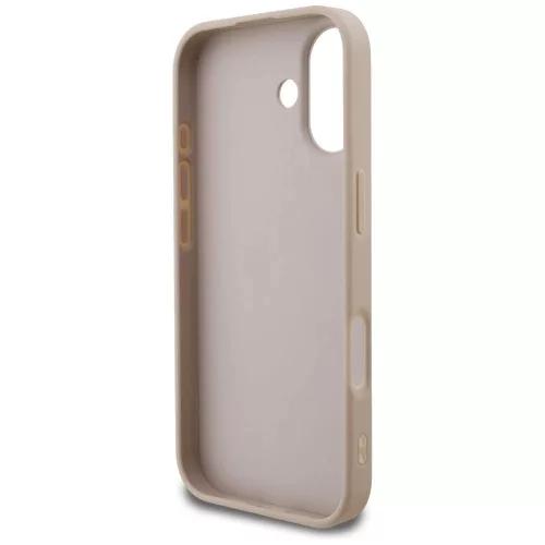 Guess PU 4G Classic Logo Apple iPhone 18 Pro hátlapvédő tok pink (GUHCP18LG4GFPI)