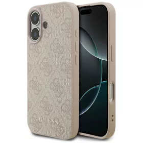   Guess PU 4G Classic Logo Apple iPhone 18 Pro Max hátlapvédő tok pink (GUHCP18XG4GFPI)