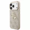 Guess PU Leather 4G Logo Strap Apple iPhone 18 Pro hátlapvédő tok pink (GUHCP18LP4GMGSCP)