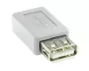 Utángyártott micro USB - USB A OTG átalakító adapter fehér
