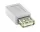 Utángyártott micro USB - USB A OTG átalakító adapter fehér