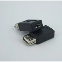   Utángyártott Micro USB - USB A OTG átalakító adapter fehér