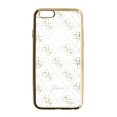   Guess Apple iPhone 5G/5S/5SE hátlapvédő tok arany (GUHCPSETR4GG)