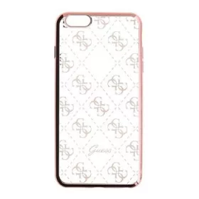   Guess Apple iPhone 5G/5S/5SE hátlapvédő tok rozéarany (GUHCPSETR4GRG)