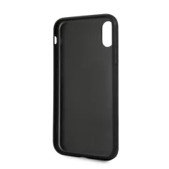   Karl Lagerfeld Apple iPhone X / XS Iconic hátlapvédő tok fekete (KLHCPXIKPUBK)