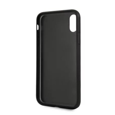 Karl Lagerfeld Apple iPhone X / XS Iconic hátlapvédő tok fekete (KLHCPXIKPUBK)
