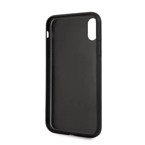 Karl Lagerfeld Apple iPhone X / XS Iconic hátlapvédő tok fekete (KLHCPXIKPUBK)