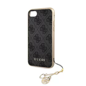  Guess Apple iPhone 7 / 8 / SE2 / SE3 (4.7) Charms Hard Case hátlapvédő tok szürke (GUHCI8GF4GGR)