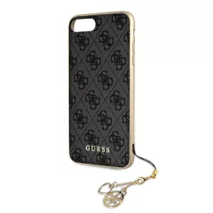   Guess Apple iPhone 7 Plus / 8 Plus (5.5) Charms Hard Case hátlapvédő tok szürke (GUHCI8LGF4GGR)