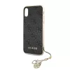 Guess Apple iPhone X / XS Charms Hard Case hátlapvédő tok szürke (GUHCPXGF4GGR)