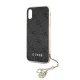 Guess Apple iPhone X / XS Charms Hard Case hátlapvédő tok szürke (GUHCPXGF4GGR)