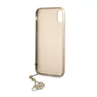 Guess Apple iPhone X / XS Charms Hard Case hátlapvédő tok szürke (GUHCPXGF4GGR)