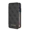 Guess Apple iPhone X / XS 4G oldalra nyíló könyv tok szürke (GUFLBKPXGF4GG)
