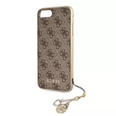   Guess Apple iPhone 7 Plus / 8 Plus (5.5) Charms Hard Case hátlapvédő tok barna (GUHCI8LGF4GBR)