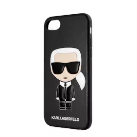   Karl Lagerfeld Apple iPhone 7 / 8 / SE2 / SE3 (4.7) Full Body Iconic hátlapvédő tok fekete (KLHCI8IKPUBK)