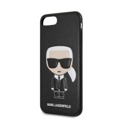   Karl Lagerfeld Apple iPhone 7 Plus / 8 Plus (5.5) Iconic hátlapvédő tok fekete (KLHCI8LIKPUBK)