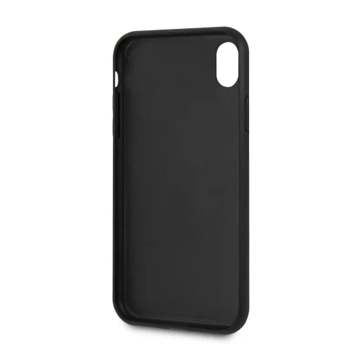 Karl Lagerfeld and Choupette Apple iPhone XR (6.1) hátlapvédő tok fekete (KLHCI61KICKC)
