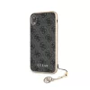 Guess Apple iPhone XR (6.1) Charms Hard Case hátlapvédő tok szürke (GUHCI61GF4GGR)