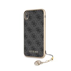   Guess Apple iPhone XR (6.1) Charms Hard Case hátlapvédő tok szürke (GUHCI61GF4GGR)