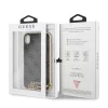 Guess Apple iPhone XR (6.1) Charms Hard Case hátlapvédő tok szürke (GUHCI61GF4GGR)