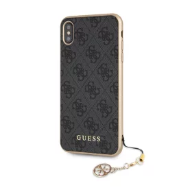   Guess Apple iPhone XS Max (6.5) Charms Hard Case 4G hátlapvédő tok szürke (GUHCI65GF4GGR)
