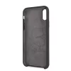 Karl Lagerfeld Apple iPhone X / XS Full Body Iconic hátlapvédő tok fekete (KLHCPXSLFKBK)