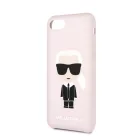 Karl Lagerfeld Apple iPhone 7 / 8 / SE2 / SE3 (4.7) Full Body hátlapvédő tok pink (KLHCI8SLFKPI)