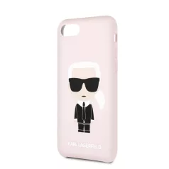   Karl Lagerfeld Apple iPhone 7 / 8 / SE2 / SE3 (4.7) Full Body hátlapvédő tok pink (KLHCI8SLFKPI)
