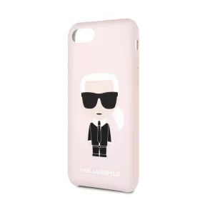   Karl Lagerfeld Apple iPhone 7 / 8 / SE2 / SE3 (4.7) Full Body hátlapvédő tok pink (KLHCI8SLFKPI)