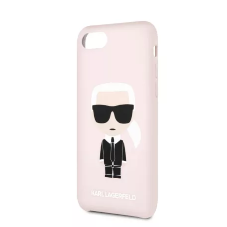 Karl Lagerfeld Apple iPhone 7 / 8 / SE2 / SE3 (4.7) Full Body hátlapvédő tok pink (KLHCI8SLFKPI)