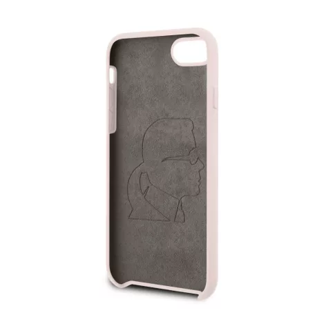 Karl Lagerfeld Apple iPhone 7 / 8 / SE2 / SE3 (4.7) Full Body hátlapvédő tok pink (KLHCI8SLFKPI)