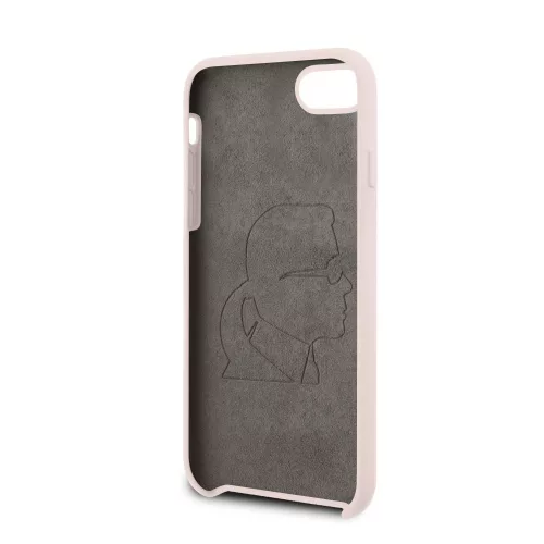 Karl Lagerfeld Apple iPhone 7 / 8 / SE2 / SE3 (4.7) Full Body hátlapvédő tok pink (KLHCI8SLFKPI)