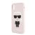 Karl Lagerfeld Apple iPhone X / XS Iconic Full Body hátlapvédő tok pink (KLHCPXSLFKPI)